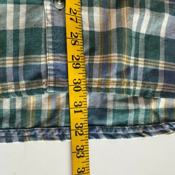 TOAD & CO Shirt XL Airsmyth Lightweight Plaid Flannel Button Down Recycled - Picture 15 of 15